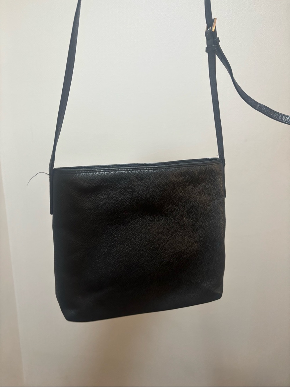 kate spade Black Leather Tassel Crossbody Bag - Picture 3 of 4